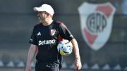 River Plate se entrena sin descanso con Eduardo Coudet y espera por el debut ante Huracán