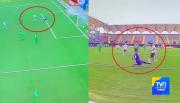 ¿Era gol de Colo Colo? La imagen que encendió la polémica tras decisión del VAR