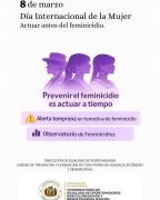 Gobierno anuncia implementación de dos acciones estratégicas para prevenir feminicidios