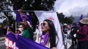 Marcha 8M en Quito: mujeres exigieron justicia y una vida libre de violencia