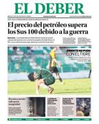 Portadas de los periódicos de Bolivia del lunes 9 de marzo del 2026