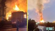 Incendio afectó a tres casas en sector de Rodelillo en Valparaíso
