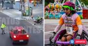 Atleta en silla de ruedas es atropellada por conductor ebrio en corrida por Día de la Mujer en Brasil