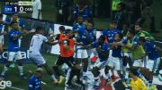 Luego de 72 años otra 'batalla' en Brasil: final Cruzeiro vs. Atlético Mineiro dejó 23 expulsados