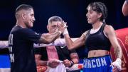 Cuestión de ADN: la hija de Javier Chacón debutó en el boxeo profesional y con un KO1 en la FAB