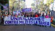 En 25 fotos: así fue la marcha por el 8M en Neuquén y San Martín de los Andes