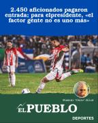 2.450 aficionados pagaron entrada; para elpresidente, el factor gente no es uno más ‣ Eleazar José Silva