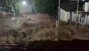 Metán: cayeron 145 mm de lluvia y la ciudad quedó arrasada por las lluvias