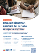 Convocatoria a Becas de Bienestar 2026 /Estudiantes de Ingreso a la Udelar