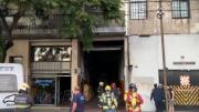 La insólita causa que habría provocado el incendio en una histórica fábrica de bicicletas en Barracas