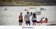 Se va el verano: el Dique Punta Negra y el río de calle Las Moras, con récord de visitantes