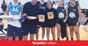 San Miguel Negro y Fortaleza, los ganadores del Torneo 3x3 que organizó el Santo