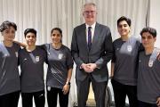Australia confirmó asilo a varias jugadoras de la selección femenina iraní