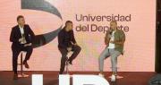 Juan Sebastián Verón presentó la primera oferta académica de la Universidad del Deporte