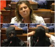“Es bastante incómodo”: diputada blanca se puso un burka para defender a mujeres de Irán