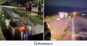 Aparatosos vuelcos y doble milagro: dos conductores salieron ilesos