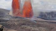 Brutal erupción del volcán Kilauea: 300 metros de lava provocaron cierres de parques y rutas