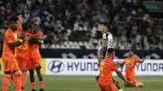 Barcelona de Guayaquil dio el batacazo en Brasil y eliminó a Botafogo de la Copa Libertadores: el uruguayo Mateo Ponte fue sustituido en el primer tiempo