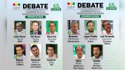 Este miércoles será el debate de candidatos a la Gobernación cruceña; se abordarán tres ejes