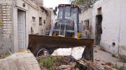 Cipolletti llevó adelante la demolición de un aguantadero en barrio Almirante Brown