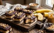 Listas en minutos: receta de tabletas heladas de banana, chocolate y mantequilla de maní, deliciosas y saludables
