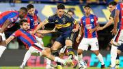 Boca y San Lorenzo empataron 1 a 1 en La Bombonera y Úbeda se fue silbado
