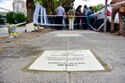 24 de marzo: repusieron las baldosas de la Memoria en Neuquén