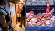 Redes de faena clandestina: en lo que va del año ya decomisaron 3.300 kilos de carne