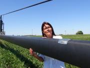 Las estrellas tecnológicas de la muestra, desde el invento que surgió de un velero a las rastras que no lastiman el suelo