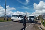 Puno: Transportistas suspenden servicio interprovincial entre Azángaro y Juliaca –