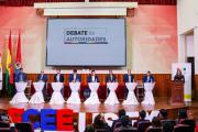 Debate electoral en Chuquisaca promovió el contraste de propuestas entre candidatos a la Gobernación