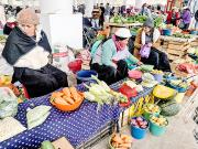 Mercado Intercultural Chibuleo con comercio directo 