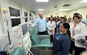 Gobernador Caldera inauguró Servicio de Nefrología, Diálisis y Trasplante Renal del Zulia en el Sahum