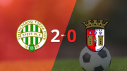 Europa League: Ferencváros se quedó con el triunfo 2-0 en la ida