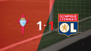 Europa League: Olympique Lyon empata 1-1 con Celta y la instancia se define a la vuelta