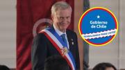 Frase Trabajando para usted en el logo del Gobierno de Kast durará una semana