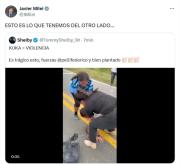 Milei, sobre la agresión a Pelli: Esto es lo que tenemos del otro lado