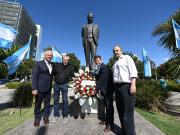 Peronistas y radicales, juntos en un homenaje a Raúl Alfonsín, hablaron de construir un gran acuerdo nacional contra Javier Milei