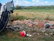 Volcó un camión cargado de fernet en Entre Ríos y los vecinos se llevaron las botellas