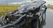 La Paz: Alcalde de Batallas quedó herido al sufrir un accidente en la carretera a Copacabana