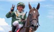 Emisael Jaramillo imparable en Santa Anita Park: Doblete de victorias y cerca del liderato