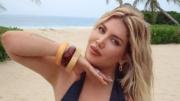 Wanda Nara llegó a las Islas Maldivas y la escracharon: la foto