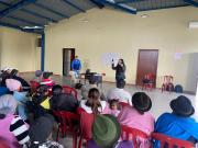 Socialización de riego en Píllaro