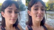 El nuevo video de Leila Gianni, en bikini y andando en kayak, que es viral