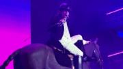 Joaquín Levinton lo volvió a hacer: ingresó a caballo al escenario del Lollapalooza 2026