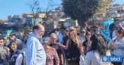Ministro Poduje se reúne con damnificados de megaincendio de Viña del Mar para abordar reconstrucción
