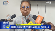 Sedes Oruro reporta 22 casos de varicela
