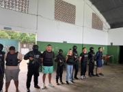 Policía presenta a ocho aprehendidos vinculados al caso Sebastián Marset