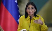 Delcy Rodríguez pidió a Estados Unidos quitar las sanciones económicas a Venezuela
