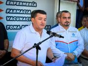 Jhonny Fernández retoma sus actividades de alcalde tras salir de Palmasola